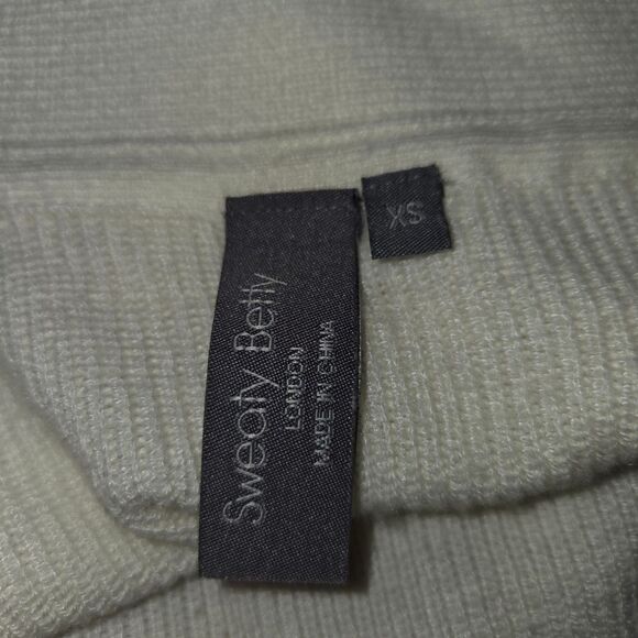 Sweaty Betty Embrace Cashmere Blend Open Front Cardigan Sweater Size XS - Picture 5 of 7